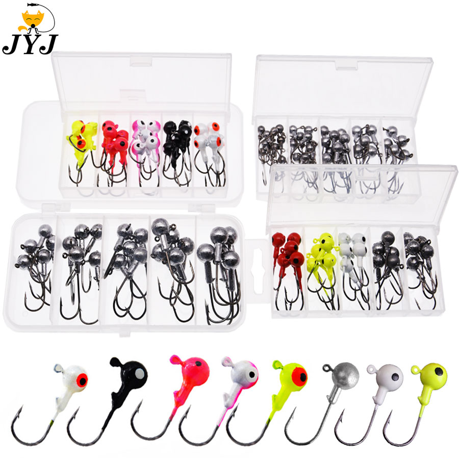 Fishing Hook Box - WODJYJ a box 1g 1.5g 2g