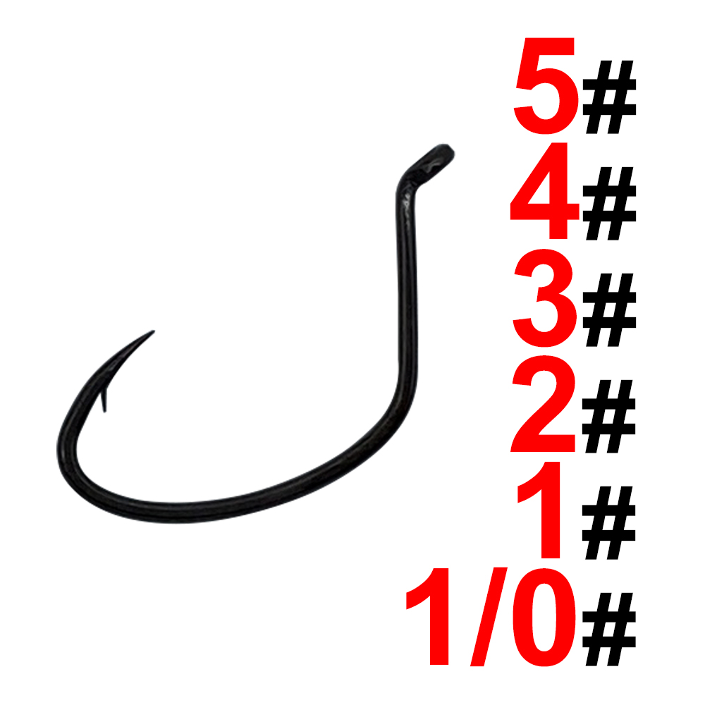 Fishing Hook Barbless - 50Pcs Luya Drop fishing Sea fishing