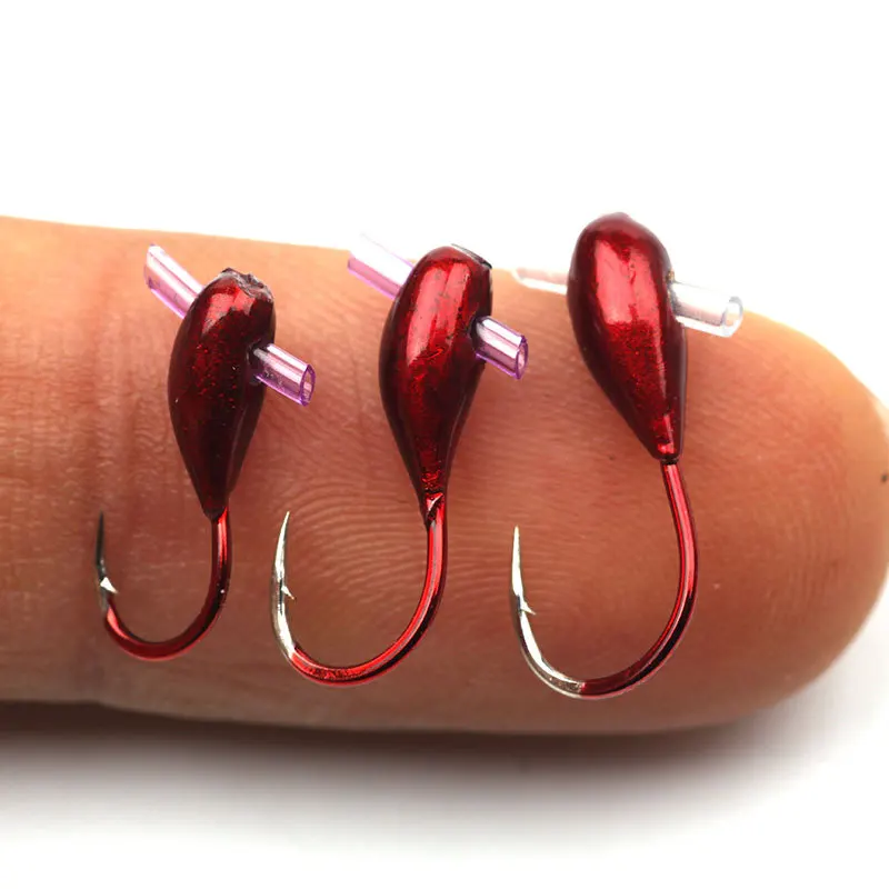 10/20PCS Winter Ice Fishing Ho - Fishing Hook Barbless 评论和价格