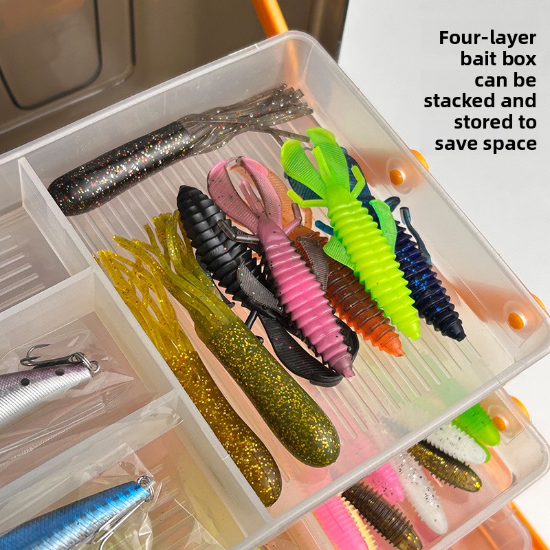 Large Four-Layer Outdoor Fishi - Fishing Hook Box 评论和价格
