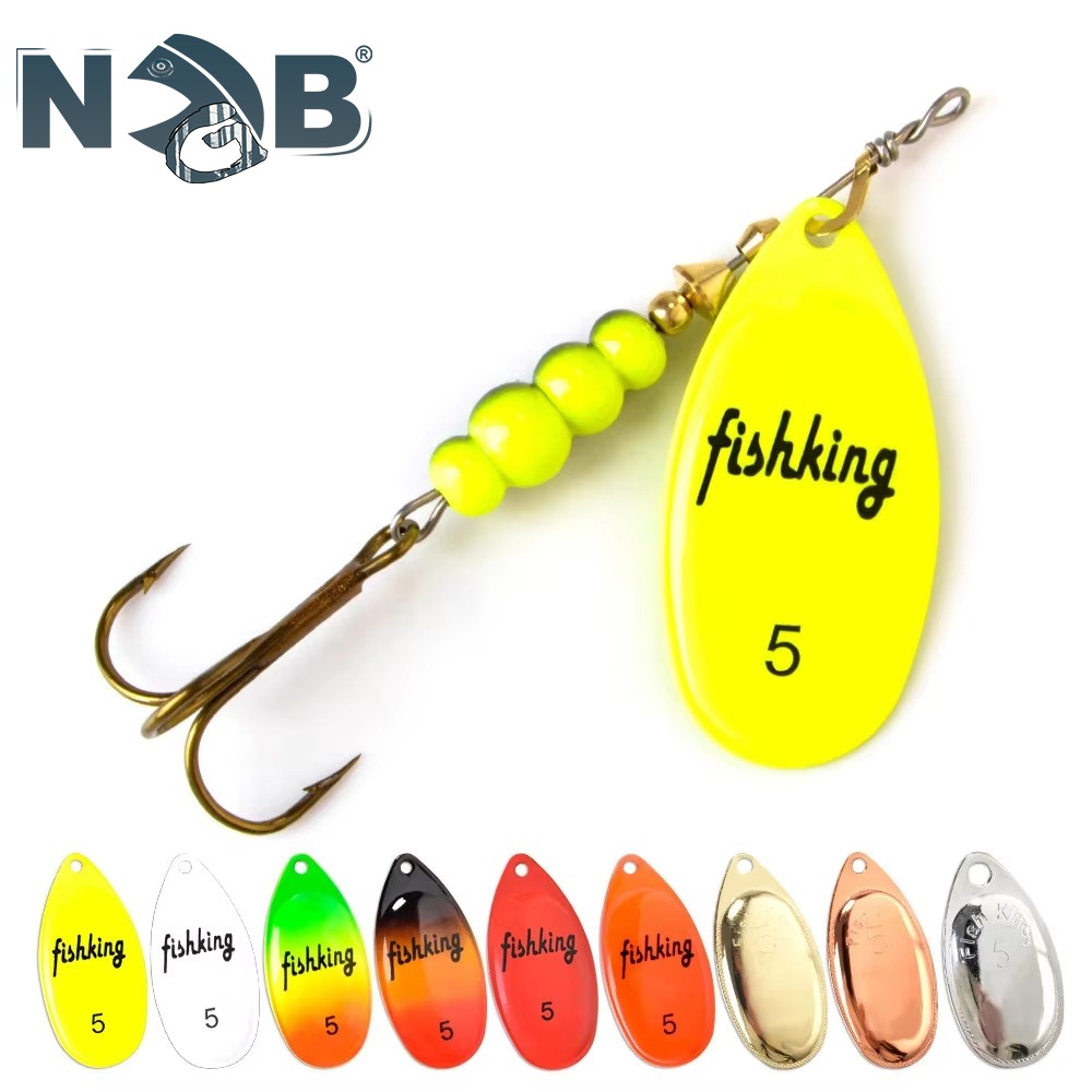 NGB Spinner Bait 3.9g 4.6g 7.4 - Fishing Hook Treble 评论和价格