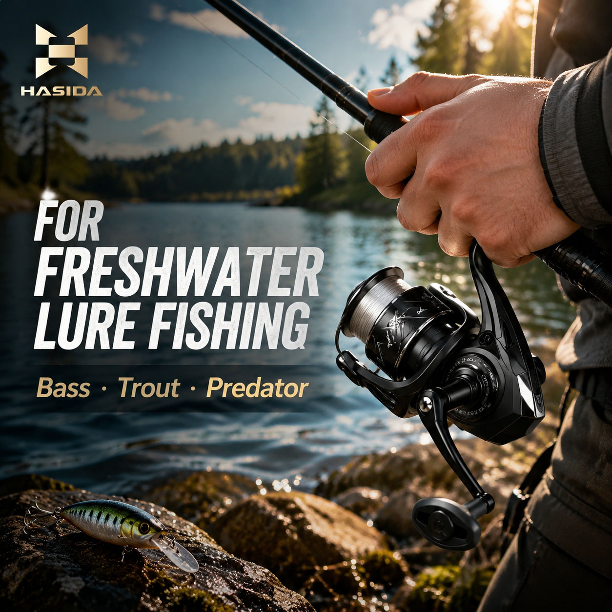 HASIDA AULA Air Spinning Reel  - Abu Garcia Reel Max 评论和价格