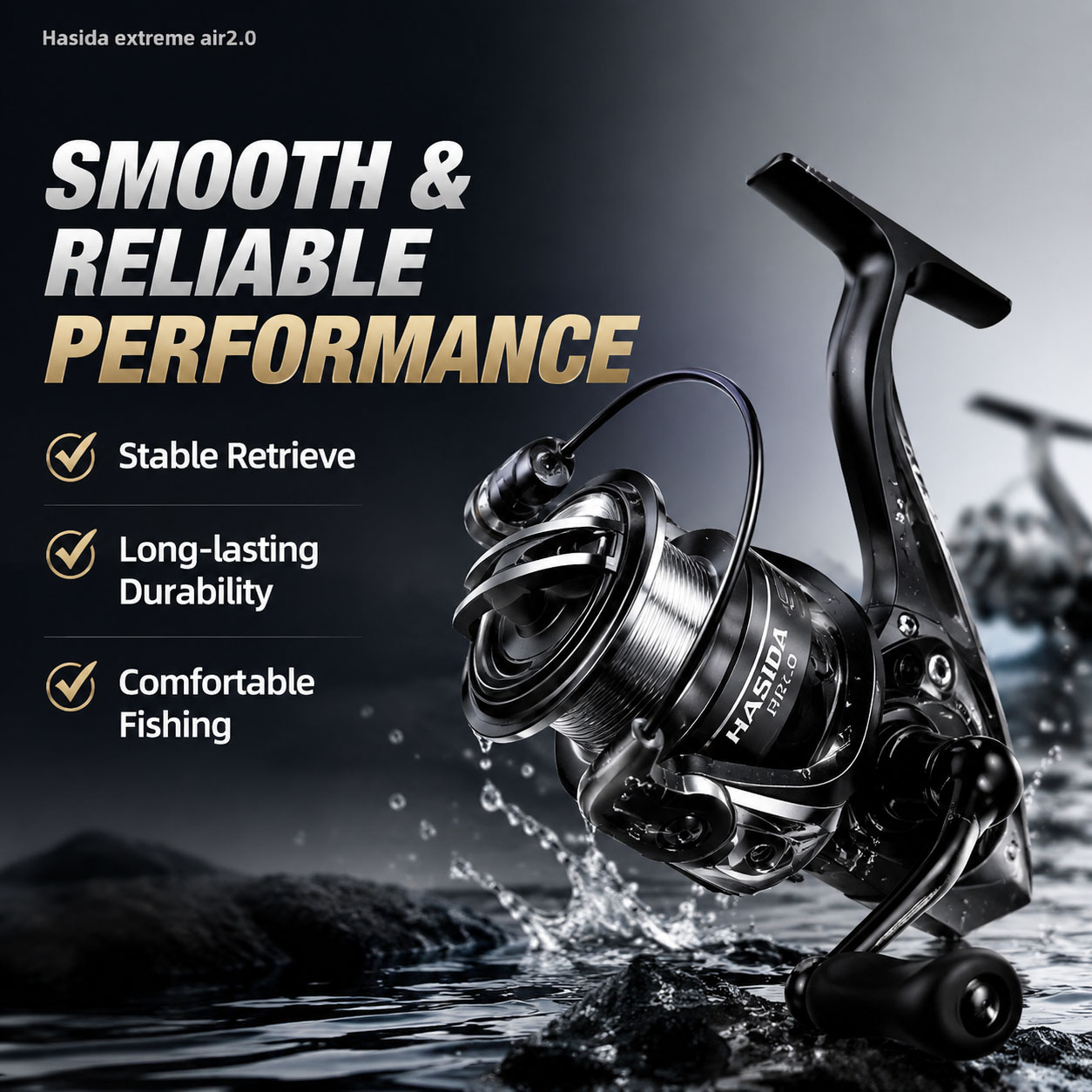 HASIDA AULA Air Spinning Reel  - Abu Garcia Reel Max 评论和价格