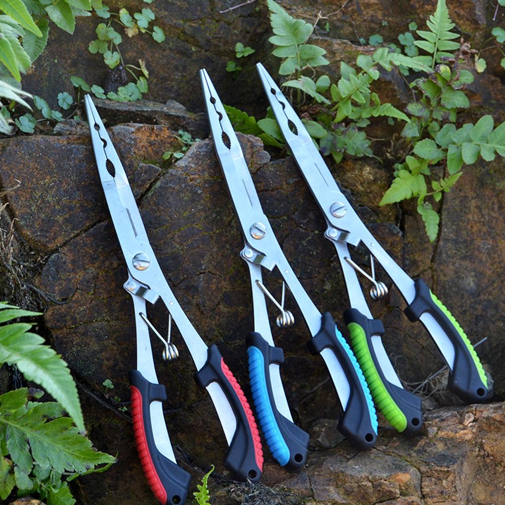 Stainless Steel Fishing Pliers - Fishing Hook Sharpener 评论和价格