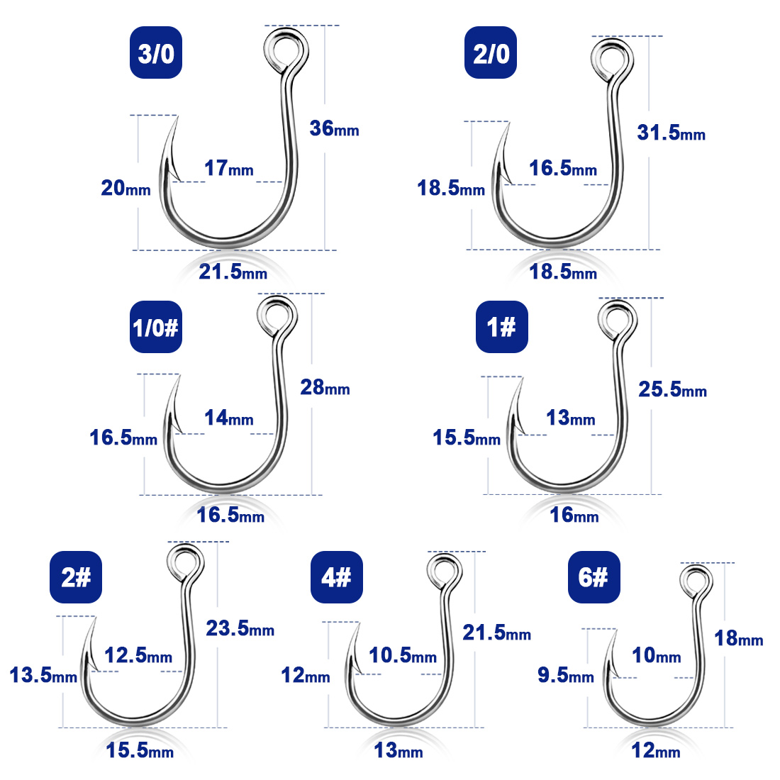 9KM Fishing Hooks 25Pcs Jig Ho - Fishing Hook Barbless 评论和价格