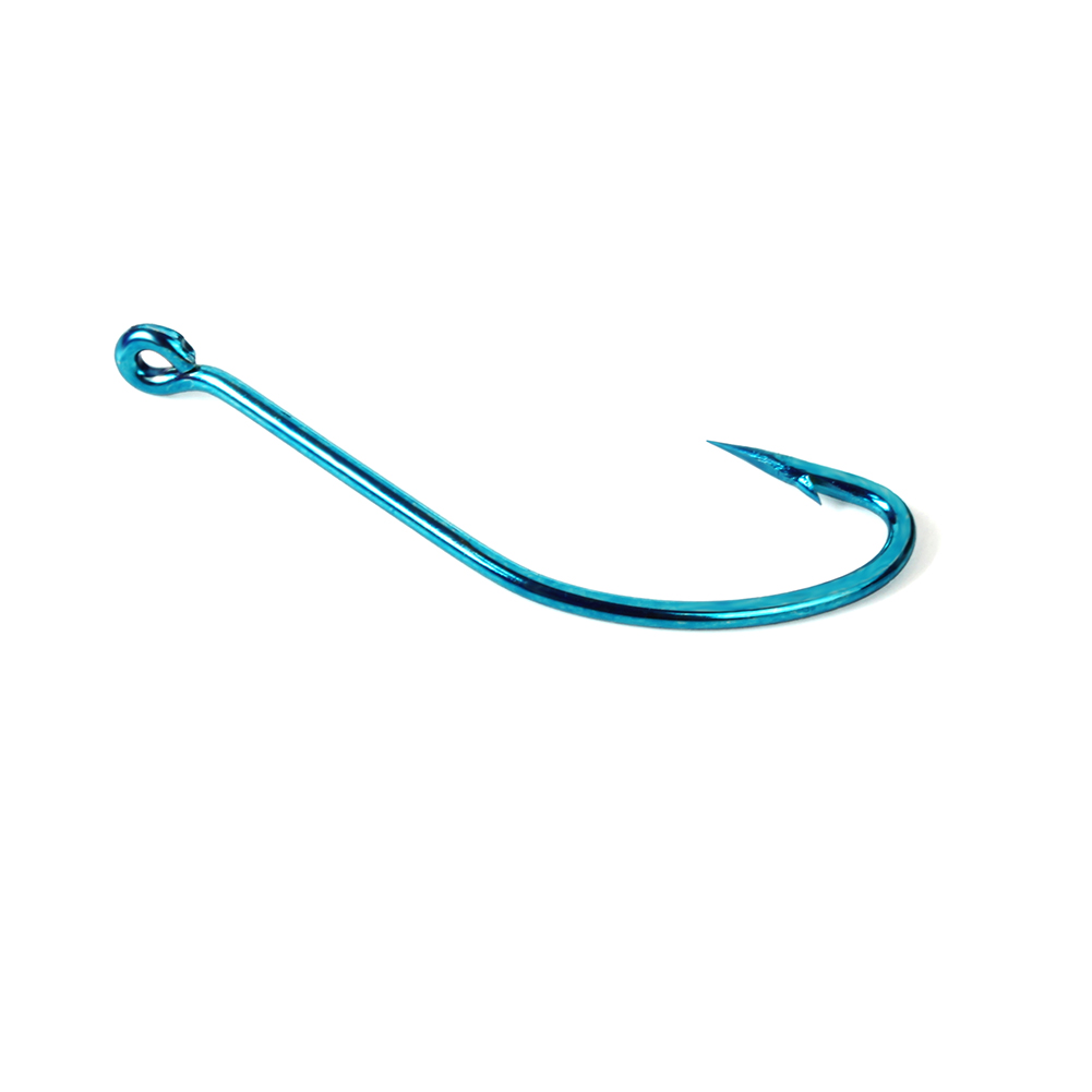 10pcs 2#-15# Blue High Carbon  - Fishing Hook Circle 评论和价格
