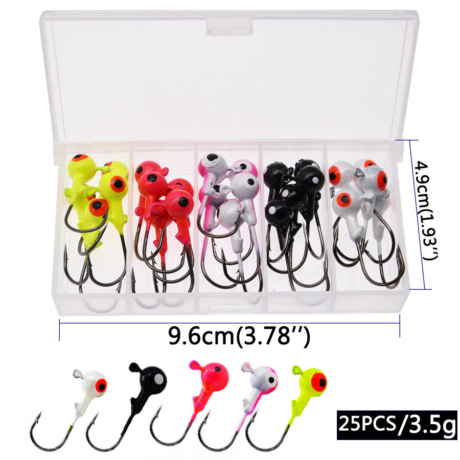 WODJYJ a box 1g 1.5g 2g 3g 3.5 - Fishing Hook Box 评论和价格