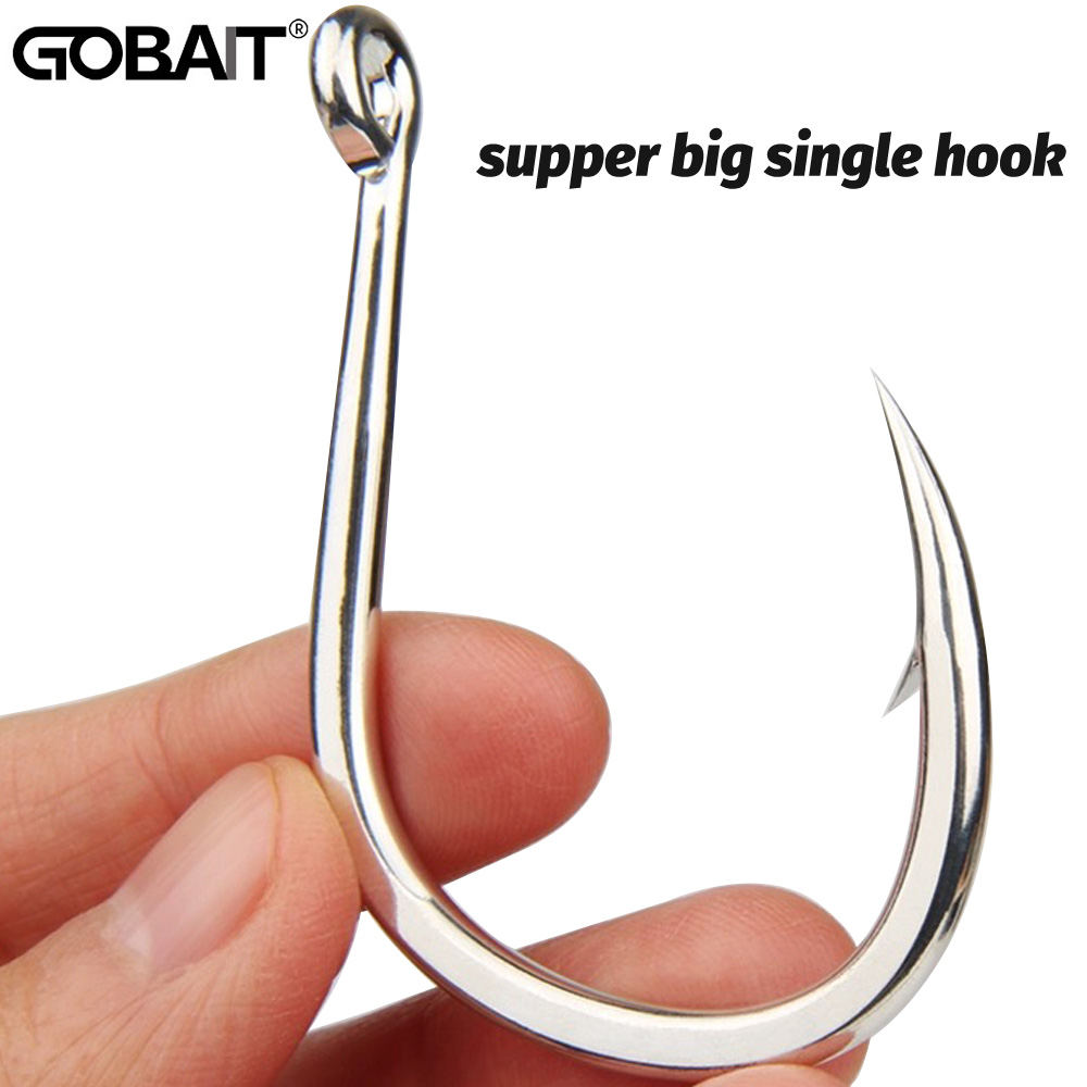10PCS Big Fish Hook 1/0-7/0 Su - Fishing Hook Circle 评论和价格