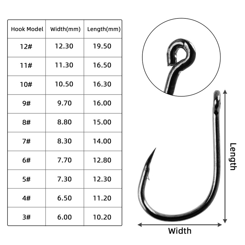 70Pcs/box Fishing Hooks Set Ki - Fishing Hook Circle 评论和价格