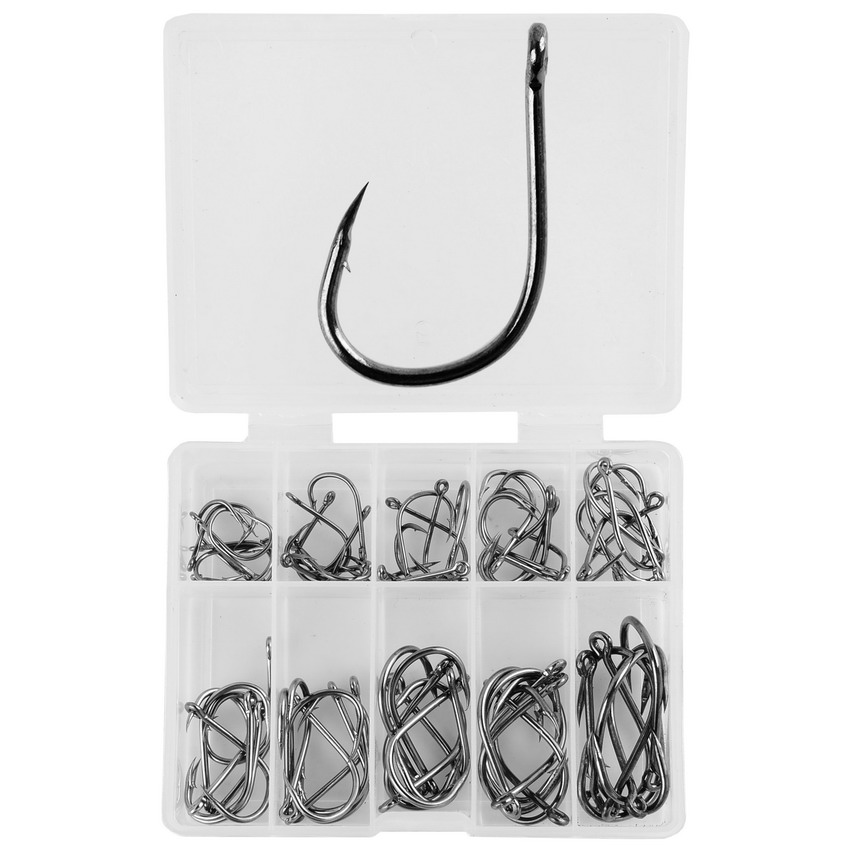 70Pcs/box Fishing Hooks Set Ki - Fishing Hook Circle 评论和价格