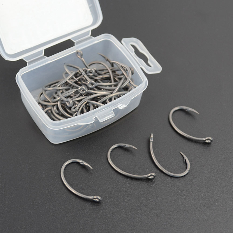 {YY30} Hirisi 50 Pcs Boxed Hoo - Fishing Hook Box 评论和价格