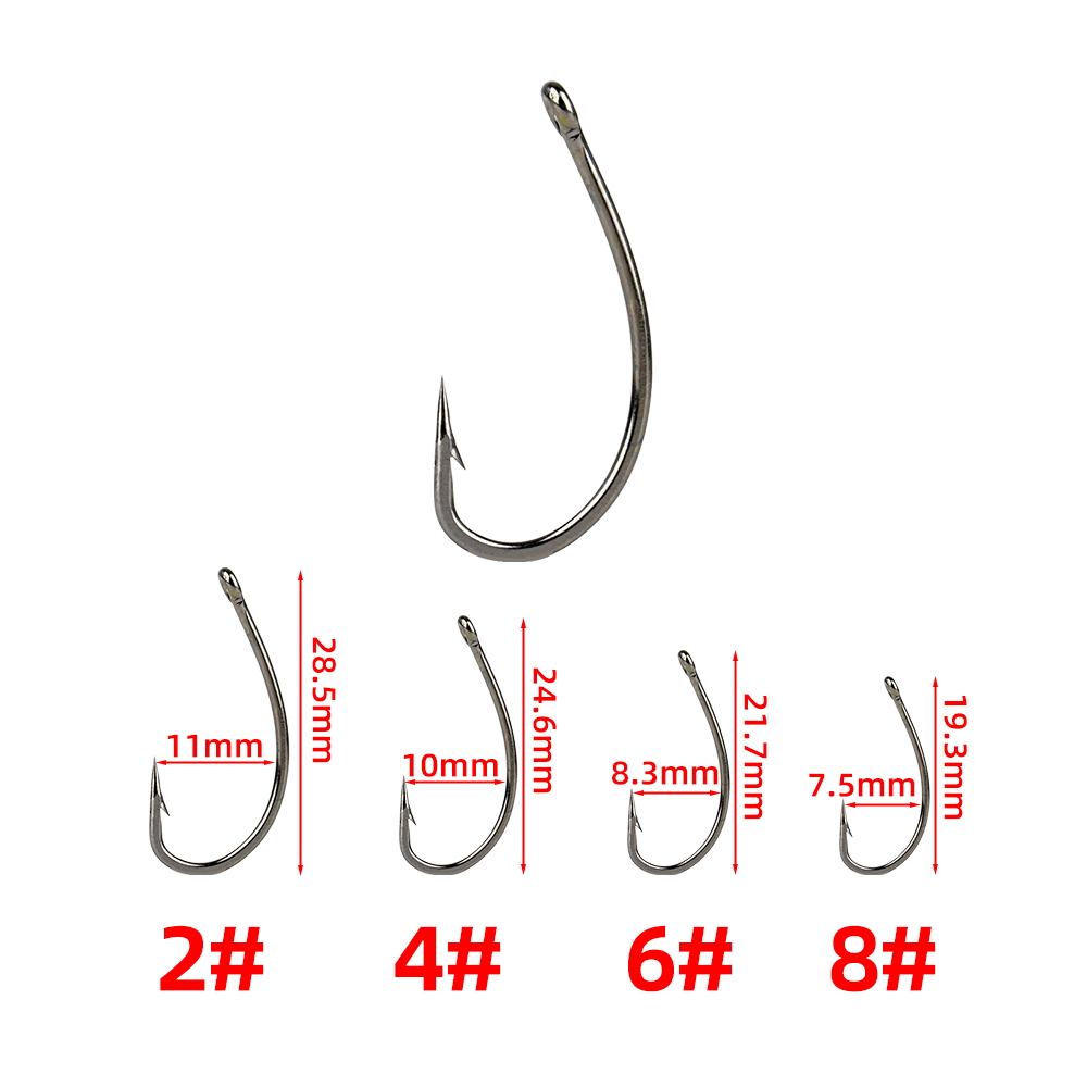 Hirisi 3pcs Carp Fishing Hook  - Fishing Hook Barbless 评论和价格