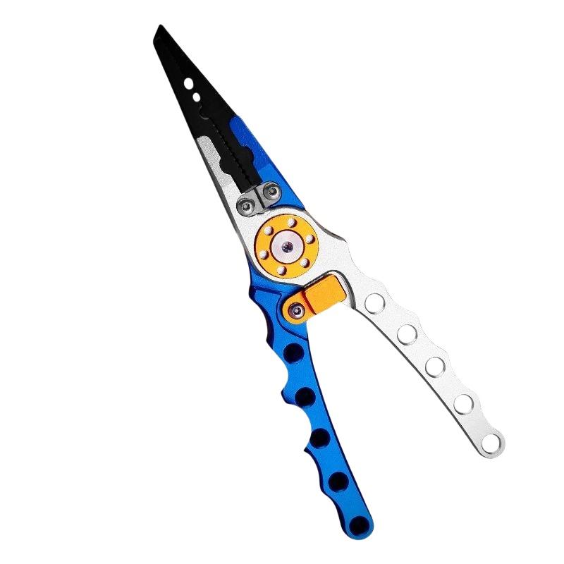 Aluminum Alloy Fishing Pliers  - Fishing Hook Sharpener 评论和价格