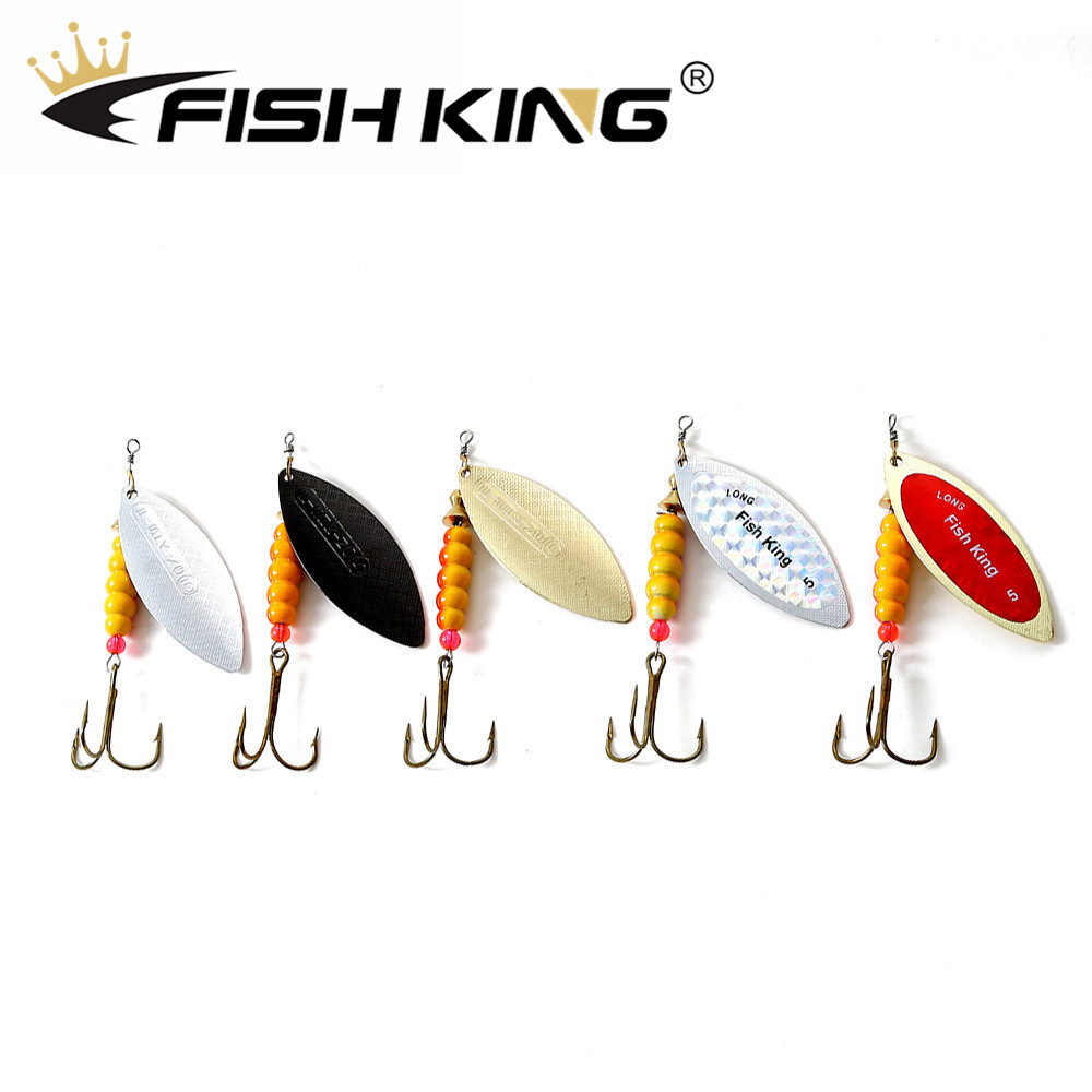 FISH KING 1pcs Metal Fishing L - Fishing Hook Treble 评论和价格