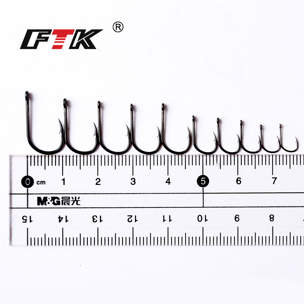 FTK 80pcs ISEAMA Fishing Hooks - Fishing Hook Circle 评论和价格